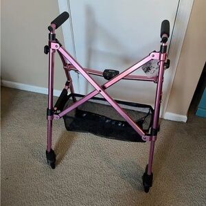 NWT Wonder brand pink Foldable Walker